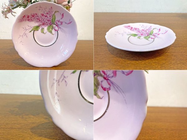 パラゴン Paragon ライラック Lilac ティーカップ＆ソーサー Tea cup & Saucer ピンク Pink 英国 イギリス アンティーク ★