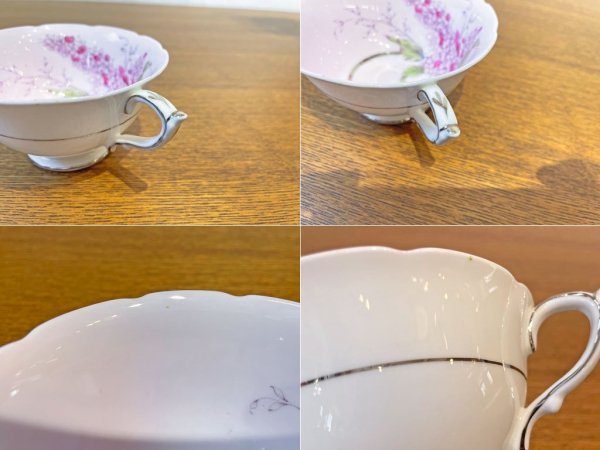 パラゴン Paragon ライラック Lilac ティーカップ＆ソーサー Tea cup & Saucer ピンク Pink 英国 イギリス アンティーク ★