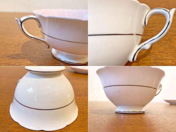 パラゴン Paragon ライラック Lilac ティーカップ＆ソーサー Tea cup & Saucer ピンク Pink 英国 イギリス アンティーク ★