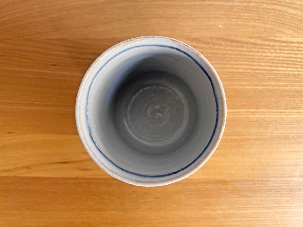 田村文宏 安南湯呑 茶杯 食器 Φ6.5cm 現代作家 ♪