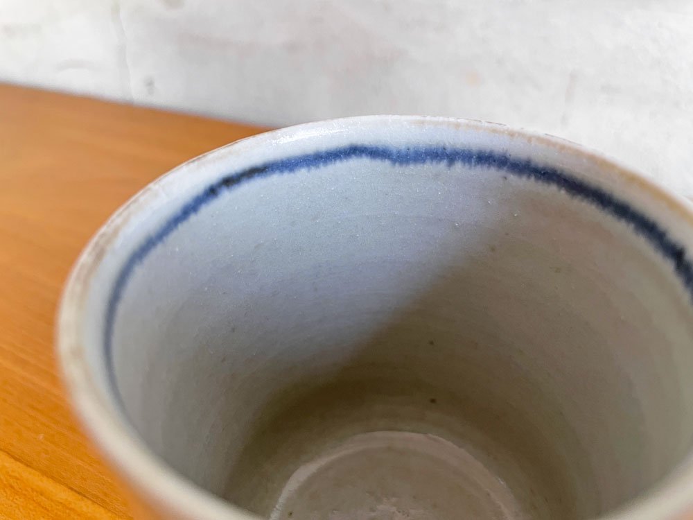 田村文宏 安南湯呑 茶杯 食器 Φ6.5cm 現代作家 ♪