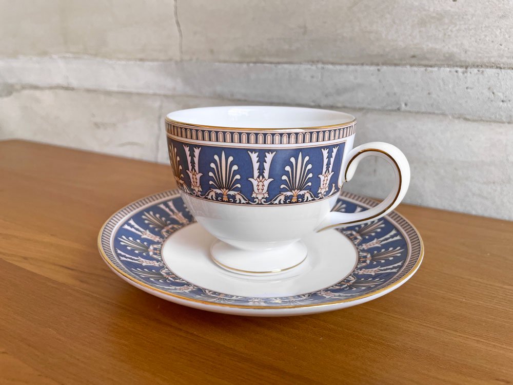 ウェッジウッド WEDGWOOD ベレスフォード Beresford リーシェイプ カップ＆ソーサーセット C&S 英国 廃番 希少 A ♪