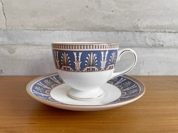 ウェッジウッド WEDGWOOD ベレスフォード Beresford リーシェイプ カップ＆ソーサーセット C&S 英国 廃番 希少 A ♪