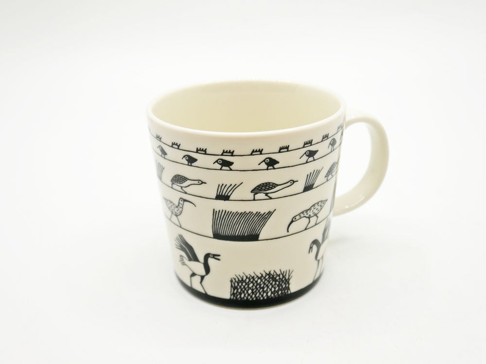 イッタラ iittala 50th Anniversary Birds Mug マグカップ SCOPE別注 ブラック オイバ トイッカ Oiva Toikka 北欧食器 ●