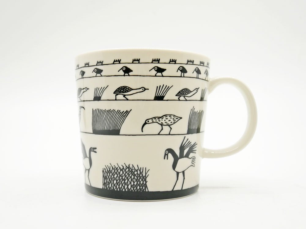 イッタラ iittala 50th Anniversary Birds Mug マグカップ SCOPE別注 ブラック オイバ トイッカ Oiva Toikka 北欧食器 ●