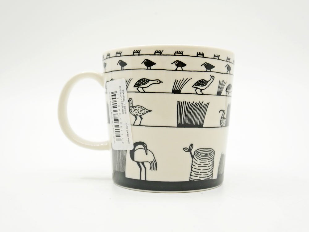 イッタラ iittala 50th Anniversary Birds Mug マグカップ SCOPE別注 ブラック オイバ トイッカ Oiva Toikka 北欧食器 ●