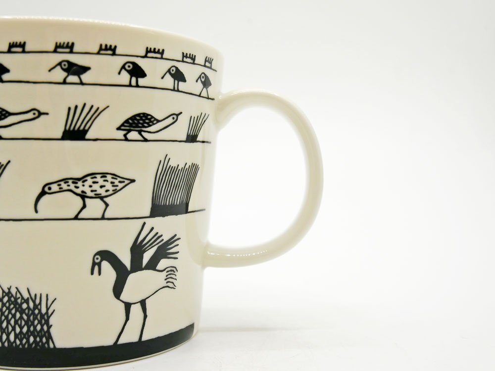 イッタラ iittala 50th Anniversary Birds Mug マグカップ SCOPE別注 ブラック オイバ トイッカ Oiva Toikka 北欧食器 ●