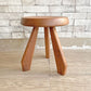 カッシーナ Cassina メリベル スツール 523 TABOURET MERIBEL アメリカンウォールナット無垢材 シャルロット・ペリアン 定価￥165,000- ●