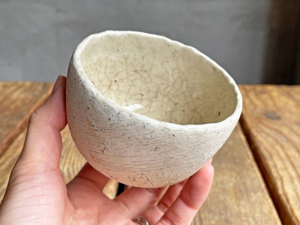 内田鋼一 加彩 湯呑 酒器 酒呑 Φ8.5cm 現代作家 ♪