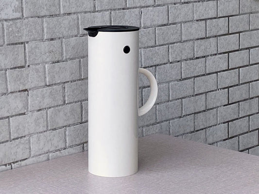 ステルトン Stelton バキュームジャグ Vacuum Jug EM77 ホワイト 1000ml エリック・マグヌッセン デンマーク 北欧雑貨 ■