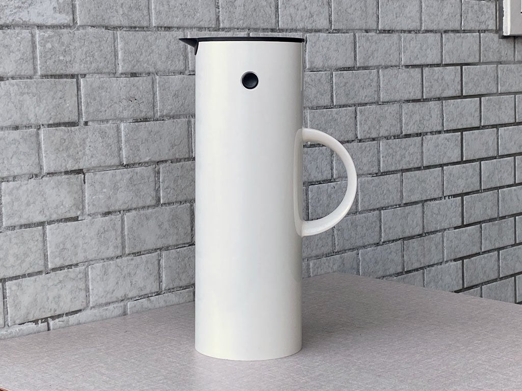 ステルトン Stelton バキュームジャグ Vacuum Jug EM77 ホワイト 1000ml エリック・マグヌッセン デンマーク 北欧雑貨 ■