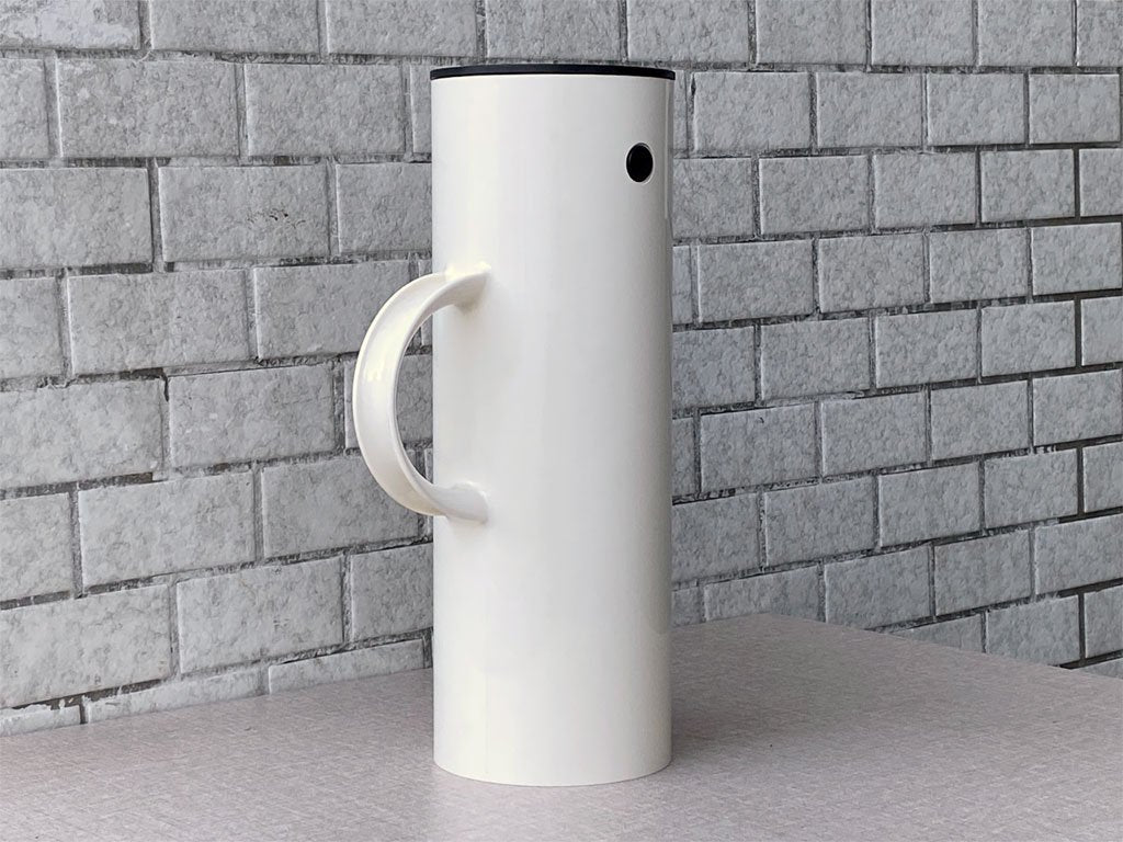 ステルトン Stelton バキュームジャグ Vacuum Jug EM77 ホワイト 1000ml エリック・マグヌッセン デンマーク 北欧雑貨 ■