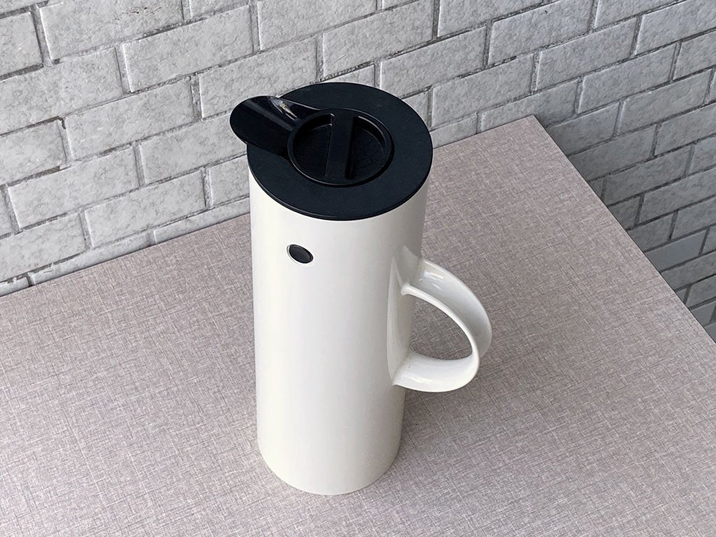 ステルトン Stelton バキュームジャグ Vacuum Jug EM77 ホワイト 1000ml エリック・マグヌッセン デンマーク 北欧雑貨 ■