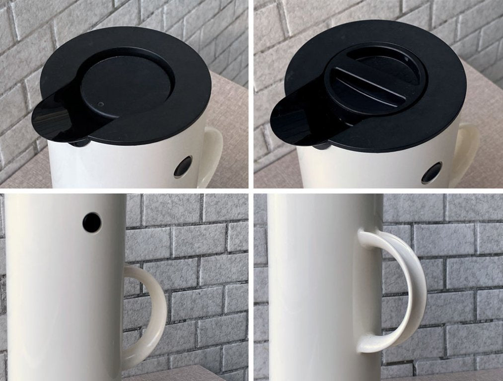 ステルトン Stelton バキュームジャグ Vacuum Jug EM77 ホワイト 1000ml エリック・マグヌッセン デンマーク 北欧雑貨 ■