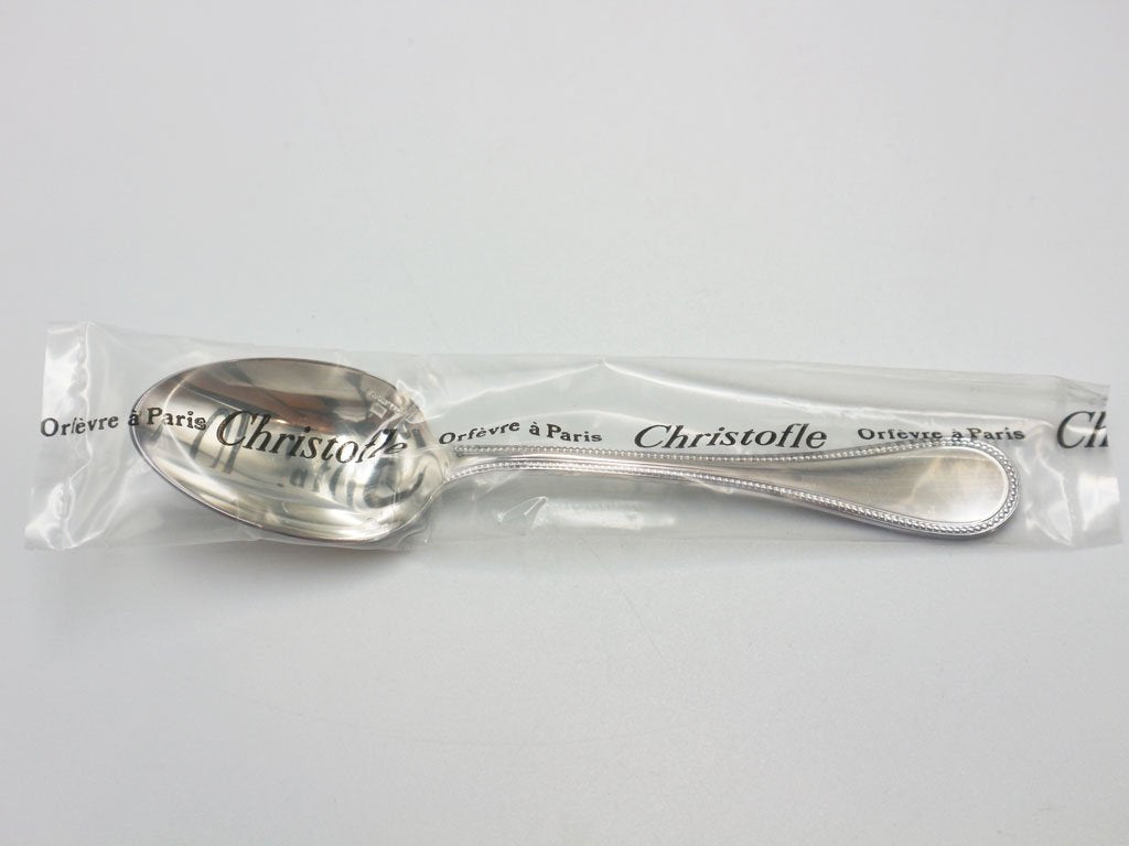 クリストフル Christofle パール 2ペア スイーツセット コーヒースプーン×２ ケーキフォーク ×２未使用品 未開封◎