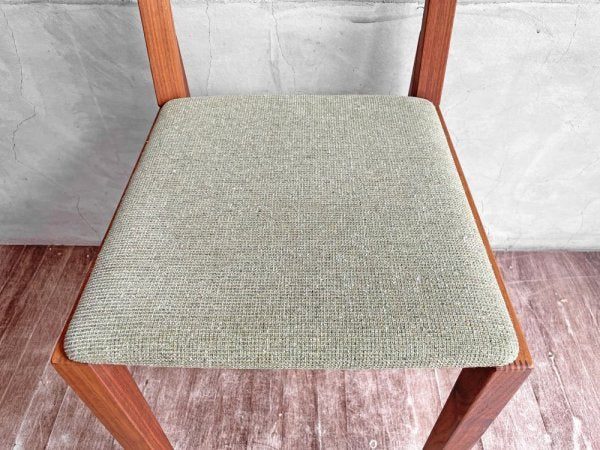 宮崎椅子製作所 サンサ sansa chair ダイニングチェア ウォールナット無垢材 廃番 小泉誠 ホルムグリーン♪