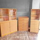 ハンメル hammel furniture ミストラル Mistral ガラスキャビネット 幅90  分割式 バックライト付 システム収納 店舗什器 デンマーク ♪
