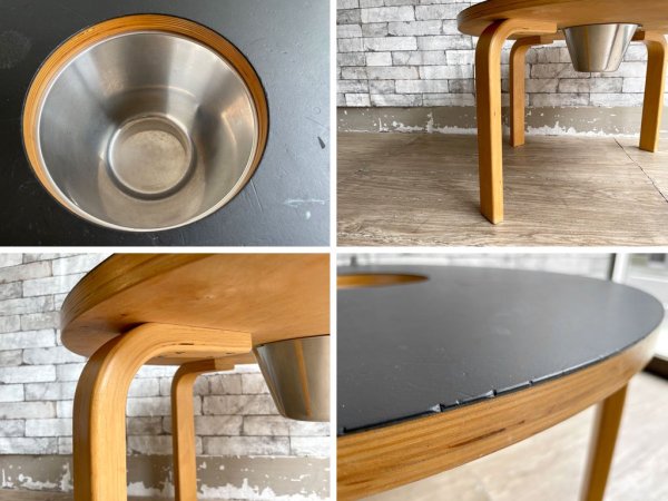 オフィー オッフィー Offi チョークテーブル Chlak Table ローテーブル キッズテーブル ラウンド 黒板 エリック・ファイファー スウェーデン アクタス取扱 ●