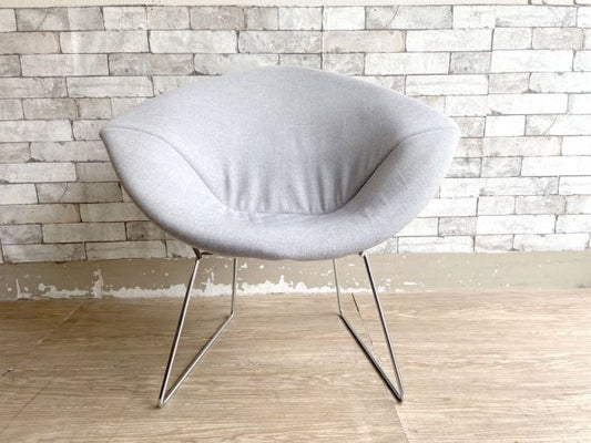 ノル Knoll ダイヤモンドチェア Diamond Chair フルカバーリング グレー ハリー ベルトイア Harry Bertoia ミッドセンチュリー ●