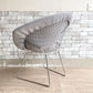 ノル Knoll ダイヤモンドチェア Diamond Chair フルカバーリング グレー ハリー ベルトイア Harry Bertoia ミッドセンチュリー ●