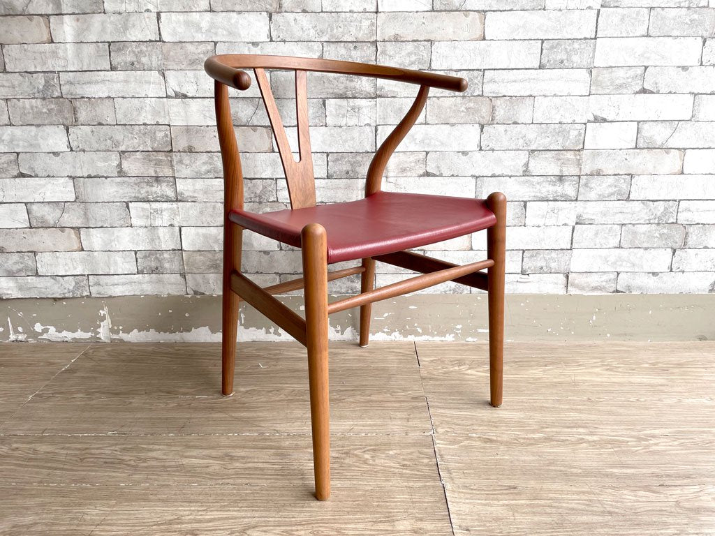 カールハンセン＆サン Carl Hansen & Son CH24 Yチェア オイルフィニッシュ ハンス・J・ウェグナー ウォールナット材 2019年1日限定販売 山羊皮 ゴートレザー ●