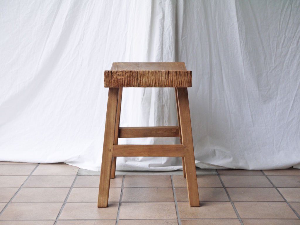 シカデザイン Sika Design チャールズ スツール Charles Stool チーク古材 ボートウッド クラフト ◇