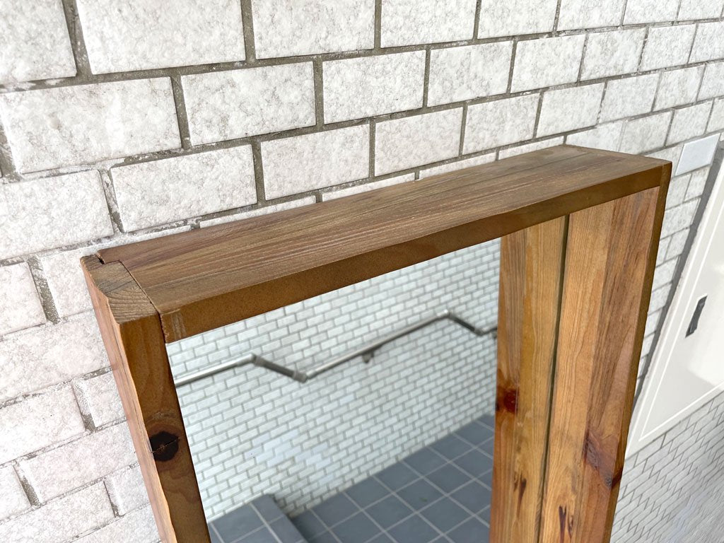 ジャーナルスタンダードファニチャー journal standard Furniture オールドエルムミラー OLD ELM MIRROR スタンドミラー ニレ古材 ■