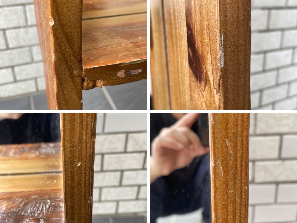 ジャーナルスタンダードファニチャー journal standard Furniture オールドエルムミラー OLD ELM MIRROR スタンドミラー ニレ古材 ■