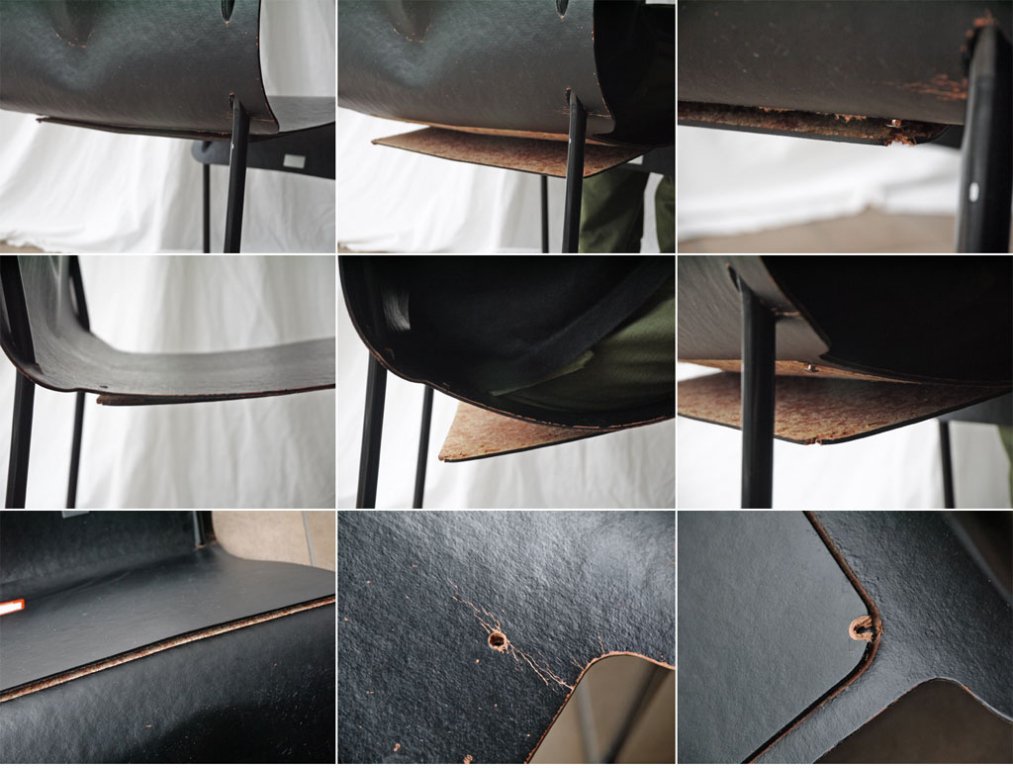 カッシーナ Cassina ixc オリオチェア OLIO Chair スタッキングチェア ファイバーボード 堀尾 俊彰デザイン B ◇