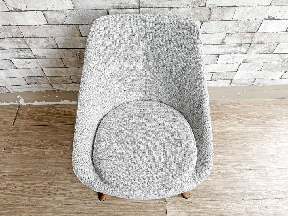 モモナチュラル Momo Natural モールドラウンドチェア MOLD ROUND CHAIR EM オーク材 カバーリング仕様 定価￥47,300- ●