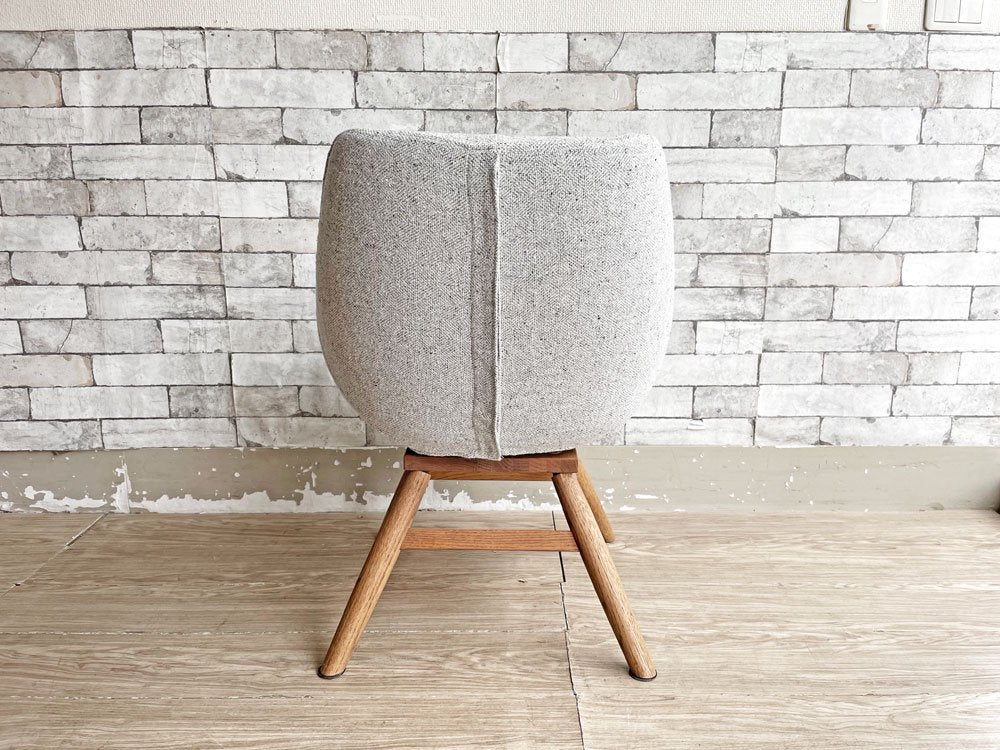 モモナチュラル Momo Natural モールドラウンドチェア MOLD ROUND CHAIR EM オーク材 カバーリング仕様 定価￥47,300- ●