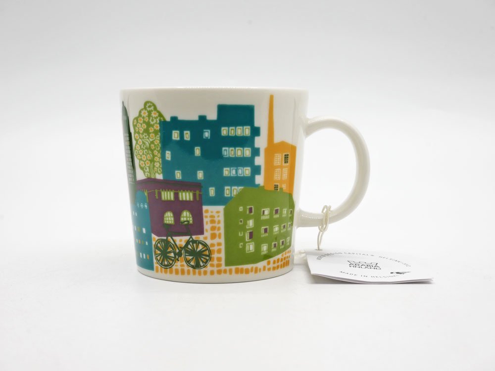 アラビア ARABIA ホームタウンマグ Hometown Mug ダウンタウン downtown ミーラ・ズカレ Miira Zukale 2012年 ヘルシンキ フィンランド 北欧食器 廃番 ●