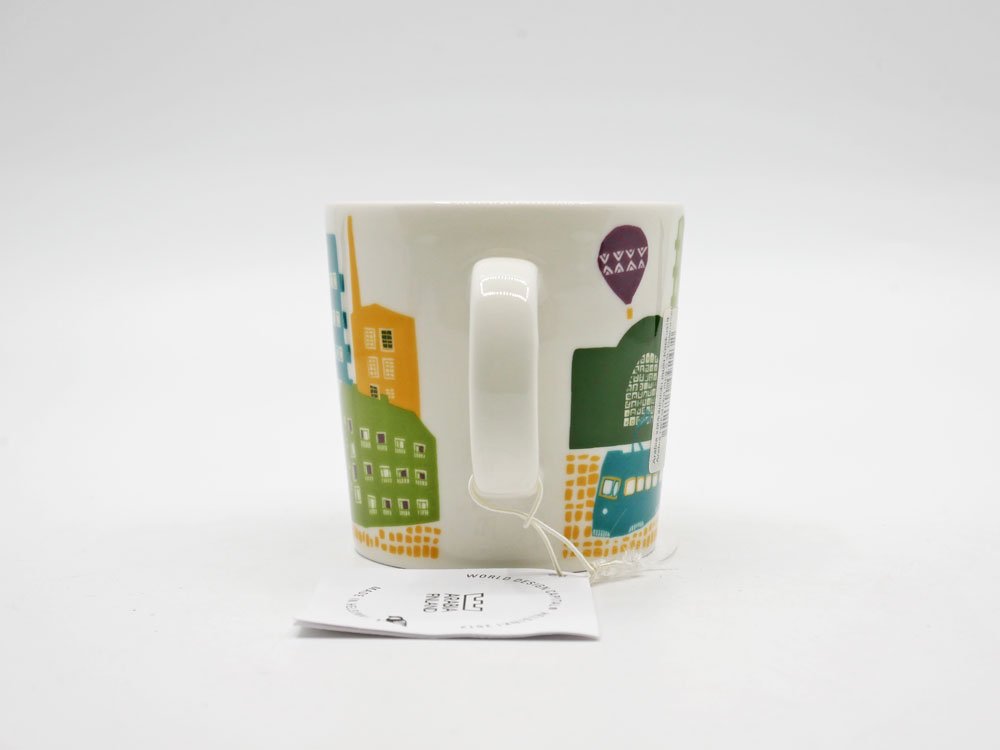 アラビア ARABIA ホームタウンマグ Hometown Mug ダウンタウン downtown ミーラ・ズカレ Miira Zukale 2012年 ヘルシンキ フィンランド 北欧食器 廃番 ●