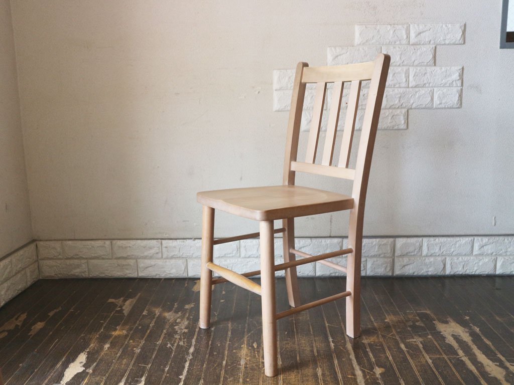 フォルムアッシュバーン FORM ASH + BARN メープル無垢材 ダイニングチェア 2脚セット ナチュラルテイスト ◎