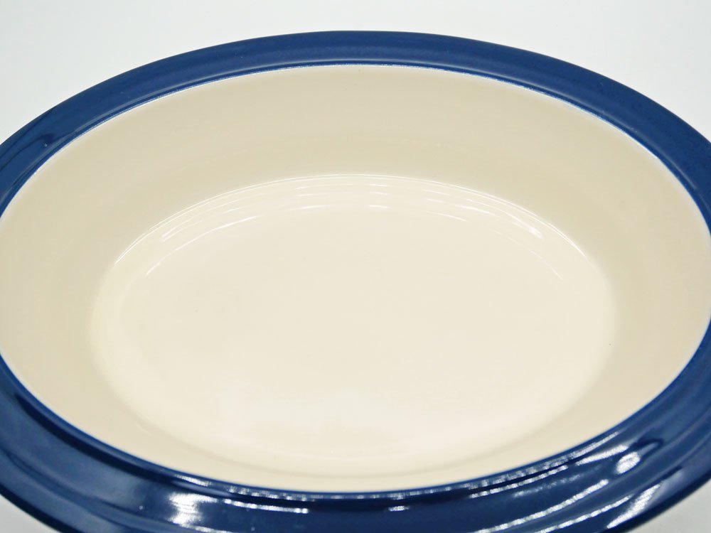 ルクルーゼ LE CREUSET オーバル グラタン皿 W31cm ブルー フランス ●