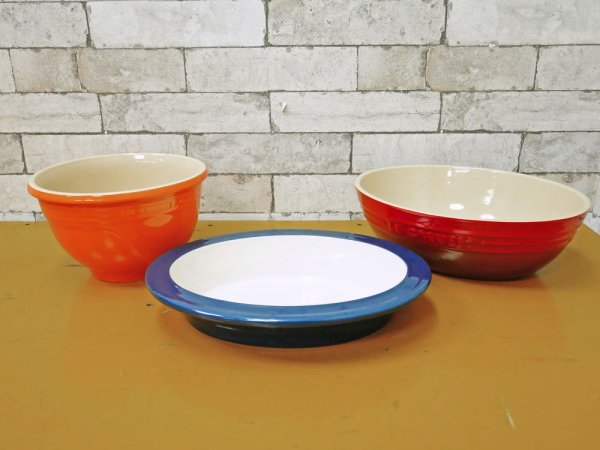 ルクルーゼ LE CREUSET オーバル サービングボウル 30cm チェリーレッド フランス ●