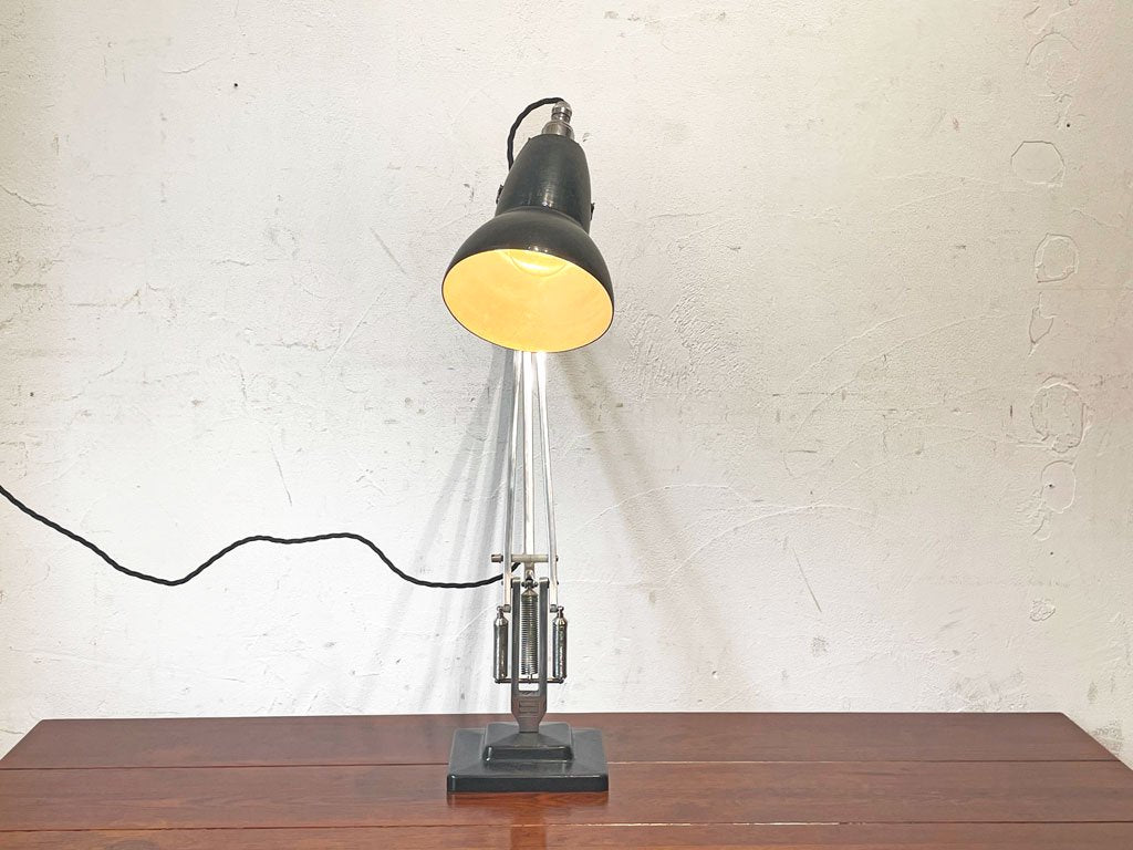 アングルポイズ ANGLEPOISE オリジナル ♯1227 デスクランプ Original 1227 Desk lamp ブラック ハンドリペイント 英国 タスクランプ ★