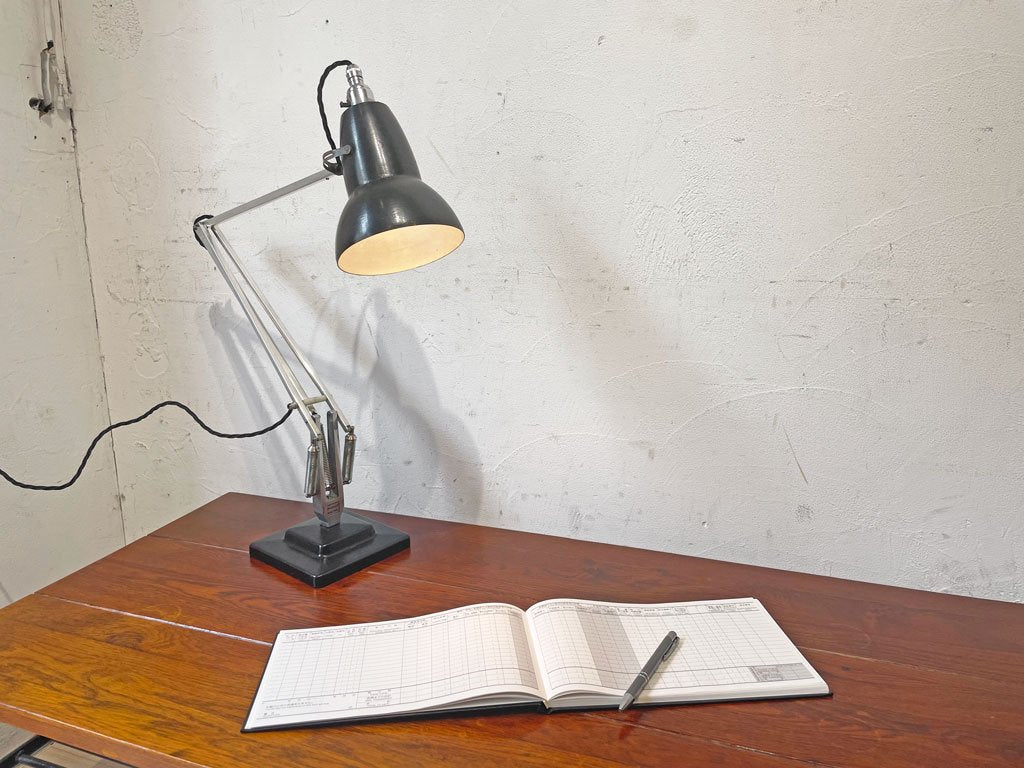 アングルポイズ ANGLEPOISE オリジナル ♯1227 デスクランプ Original 1227 Desk lamp ブラック ハンドリペイント 英国 タスクランプ ★