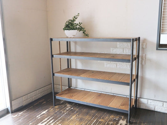 トラックファニチャー TRUCK FURNITURE ドック DOCK シェルフ エスエフ SHELF-SF ナラ無垢材 オープンシェルフ ◎