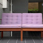 フランス＆サン France & Son モジュラインソファ Moduline Sofa 2Pソファ チーク材 オーレ・ゲルロフ・クヌードセン&トーベン・リンド デンマークビンテージ 北欧  ■