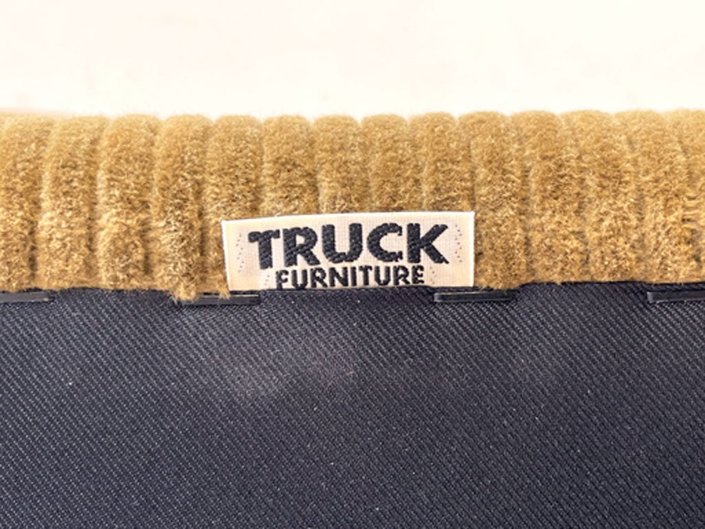 トラックファニチャー TRUCK FURNITURE FK SOFA オットマン コーデュロイ ウォールナット無垢材 フェザークッション 張地F-21 グリーン★