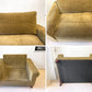 トラックファニチャー TRUCK FURNITURE FK SOFA 1.5シーター ソファ コーデュロイ ウォールナット無垢材 フェザークッション 張地F-21 グリーン ★