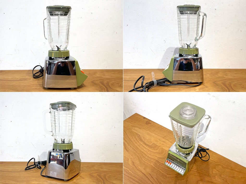 オスタライザー Osterizer blender ビンテージ サイクルブレンド 10スピード ブレンダー ミキサー US ビンテージ アメリカ ★