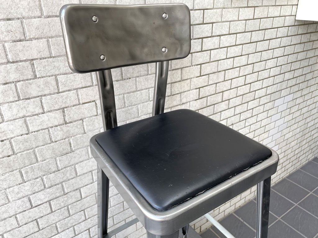 ダルトン DULTON スタンダードバーチェア Standard bar chair カウンターチェア ハイスツール スチール製 インダストリアル ビンテージスタイル 定価￥31,900- ■