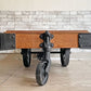 アクメファニチャー ACME Furniture ギルド ドーリー GUILD DOLLY テーブル L チーク古材×鋳鉄 ローテーブル 溶接痕有り 廃番 参考定価\155,000-●