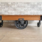 アクメファニチャー ACME Furniture ギルド ドーリー GUILD DOLLY テーブル L チーク古材×鋳鉄 ローテーブル 溶接痕有り 廃番 参考定価\155,000-●