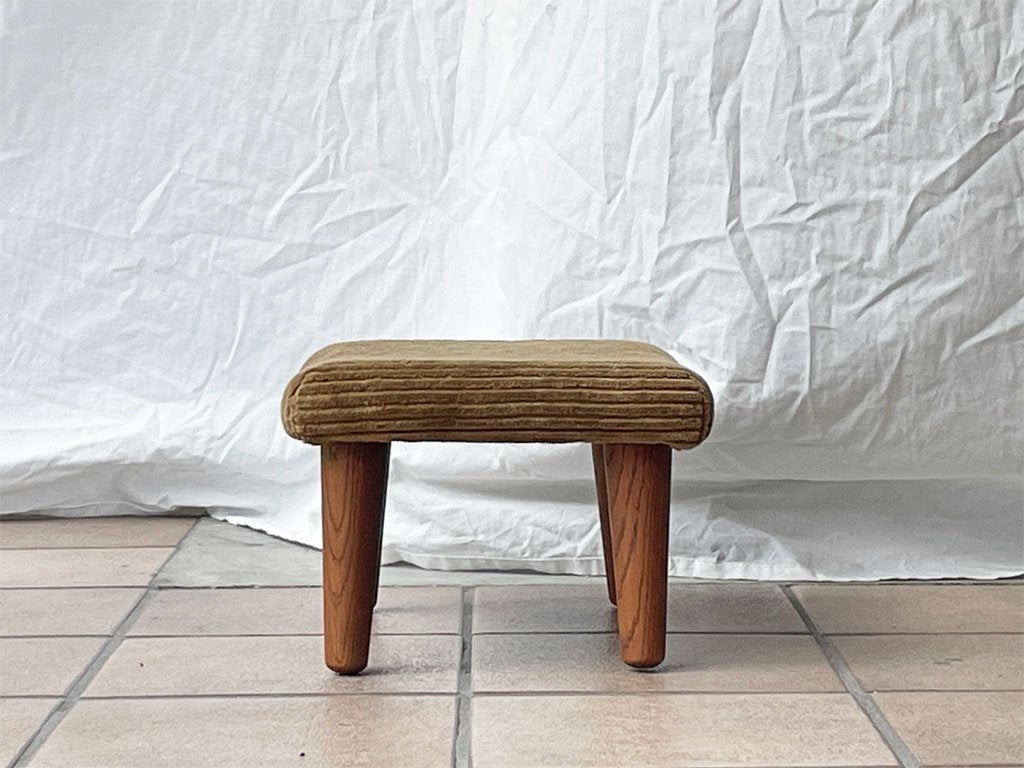 トラックファニチャー TRUCK FURNITURE TG チャイルド スツール CHILD STOOL コーデュロイ ナラ無垢材 腰掛け ◇