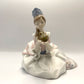 リヤドロ LLADRO フィギュリン お姫様とカエル オブジェ ポーセリンアート 置物 少女 磁器人形 スペイン 箱付 ◎