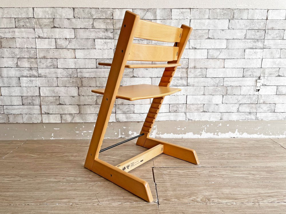 ストッケ STOKKE トリップトラップ TRIPP TRAPP ベビーチェア キッズチェア ナチュラル S/N無し ノルウェー 北欧家具 ●