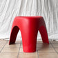 ヴィトラ vitra. エレファントスツール Elephant Stool ポリプロピレン製 レッド 柳宗理 ミッドセンチュリー MoMA 永久収蔵品 ◇